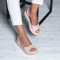 Dames Elegante Orthopedische Zomersandalen Met Open Teen