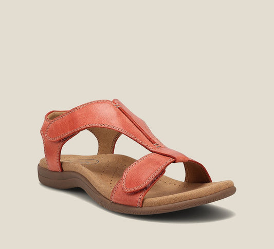 Orthopedische Leren Sandalen Met Verstelbare Bandjes Voor Dames