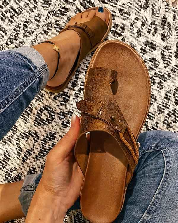 Dames Comfortabele Orthopedische Sandalen Met Verstelbare Bandjes