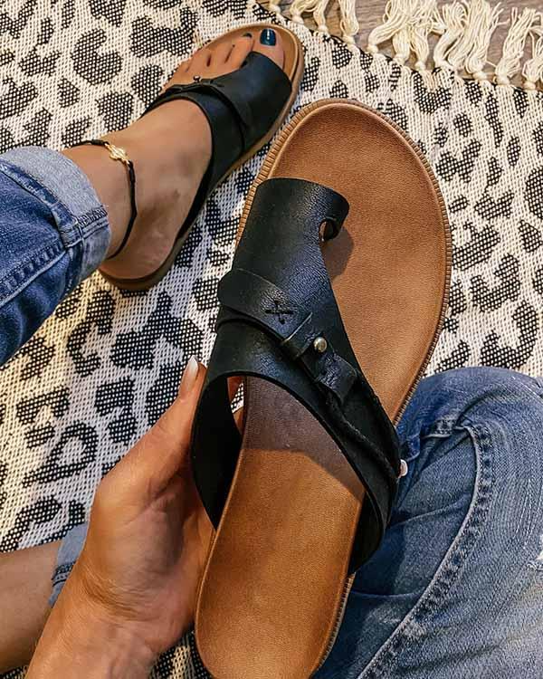 Dames Comfortabele Orthopedische Sandalen Met Verstelbare Bandjes
