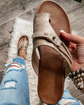 Dames Comfortabele Orthopedische Sandalen Met Verstelbare Bandjes