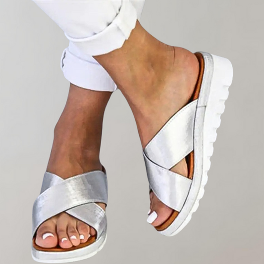 Antislip Comfortabele Zomersandalen Met Kruisband Design