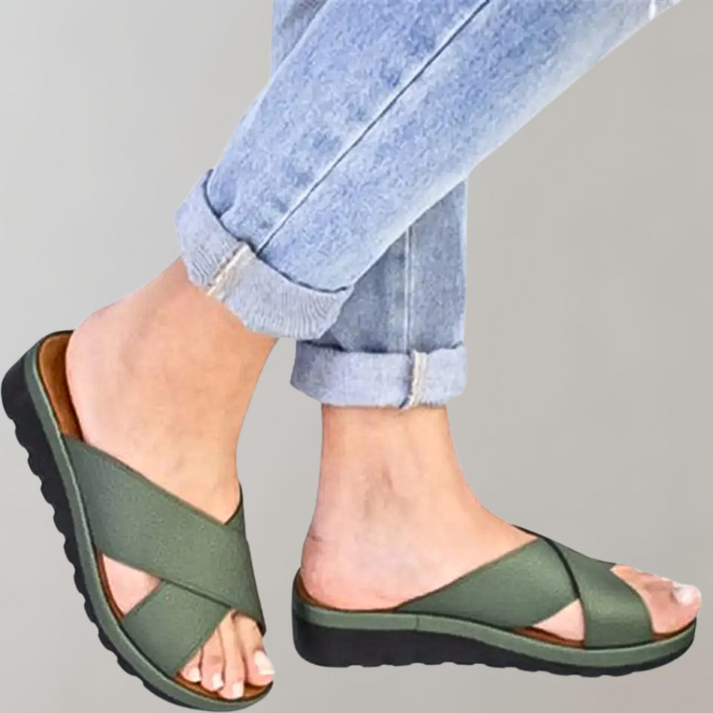 Antislip Comfortabele Zomersandalen Met Kruisband Design