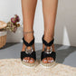 Comfortabele Orthopedische Sleehak Sandalen Voor Dames