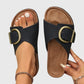Comfortabele Instap Sandalen Met Gesp Voor Dames