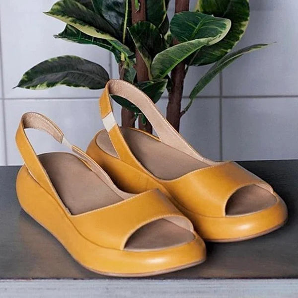Dames Elegante Orthopedische Zomersandalen Met Open Teen