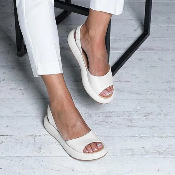 Dames Elegante Orthopedische Zomersandalen Met Open Teen