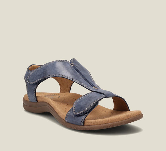 Orthopedische Leren Sandalen Met Verstelbare Bandjes Voor Dames