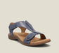 Orthopedische Leren Sandalen Met Verstelbare Bandjes Voor Dames