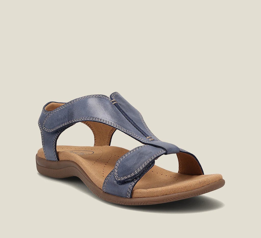 Orthopedische Leren Sandalen Met Verstelbare Bandjes Voor Dames