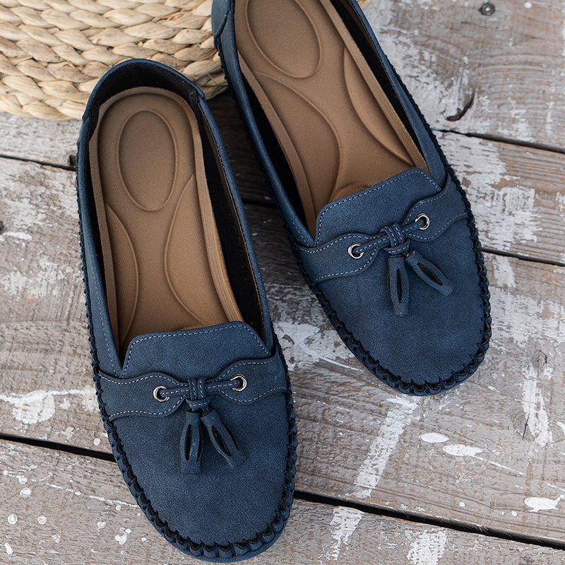 Dames Loafer Met Strik