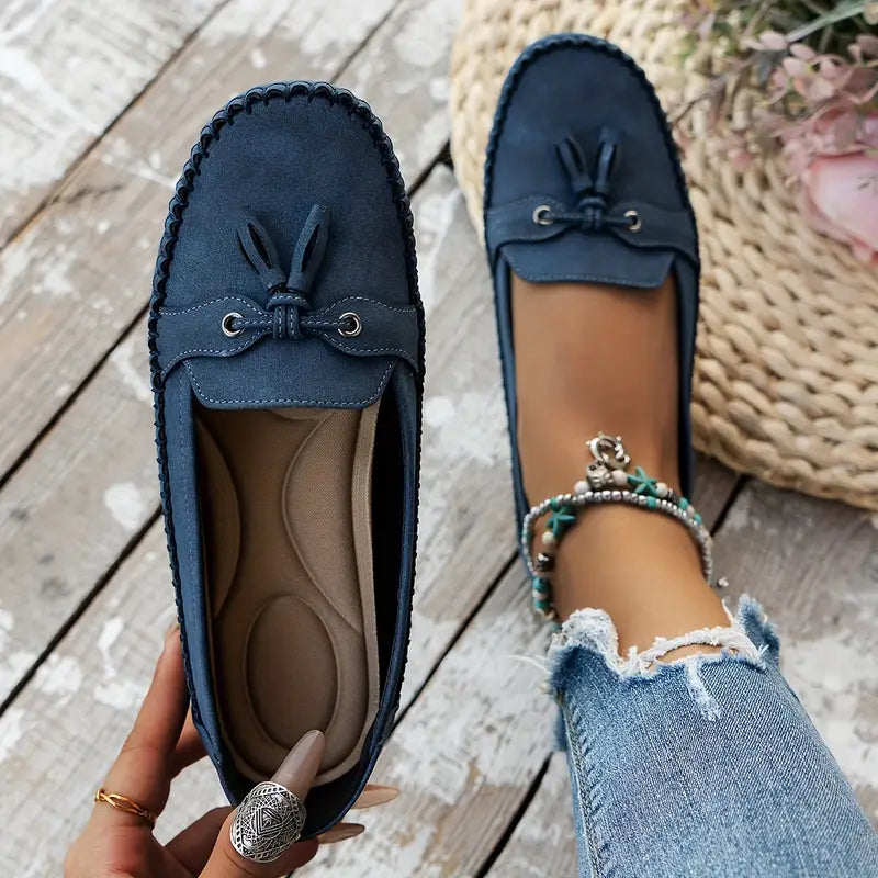 Dames Loafer Met Strik