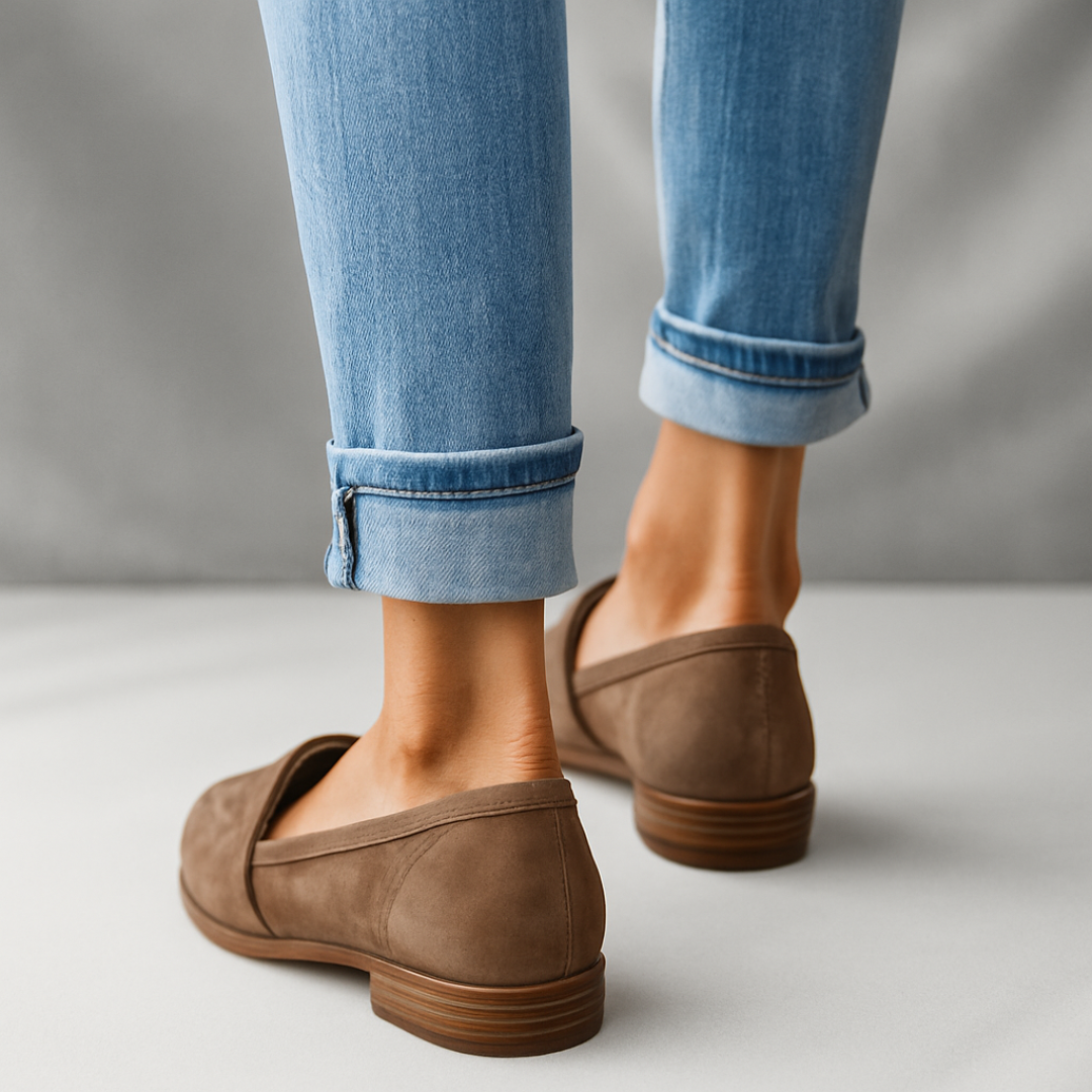 Elira | Stijlvolle Suède-Look Loafers Voor Dames